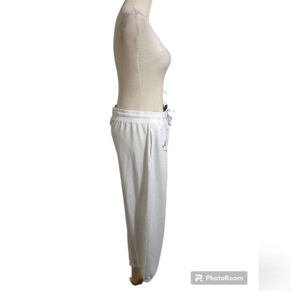 Disney White Minnie Mouse Sweatpants - Picture 4 of 8